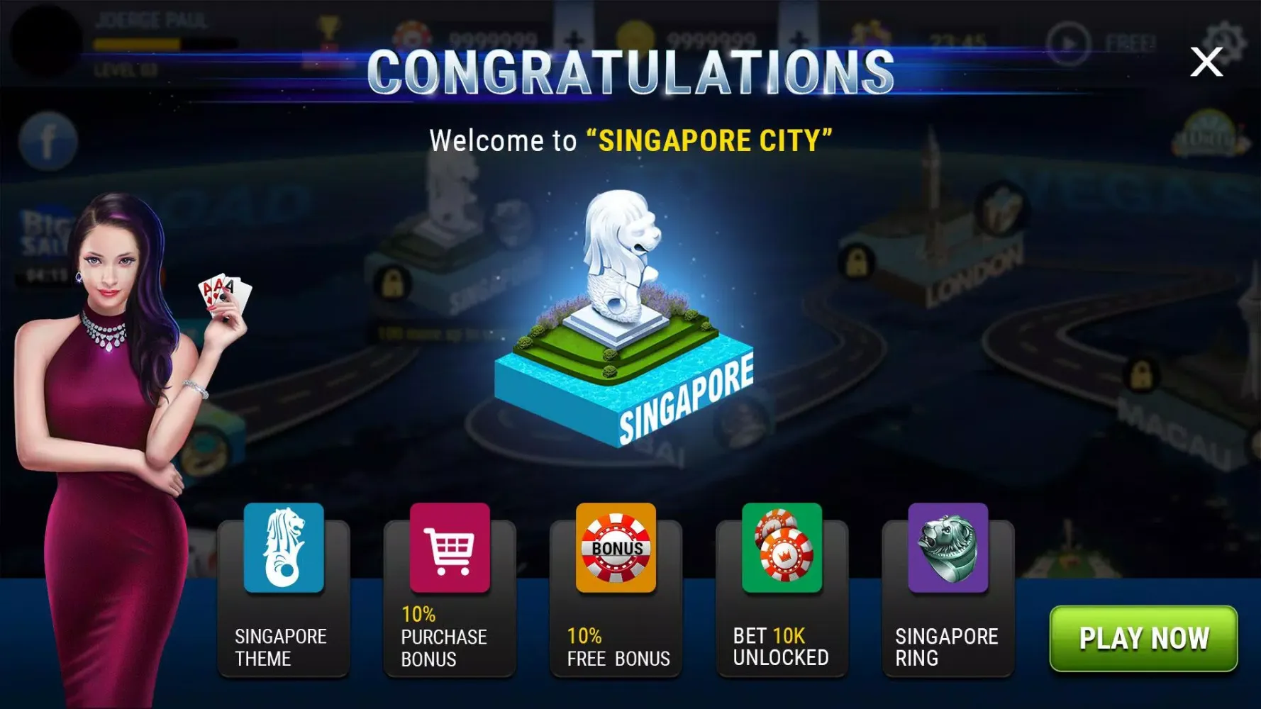 Captures d'écran de Vegas Teen Patti - 3 Card Poke