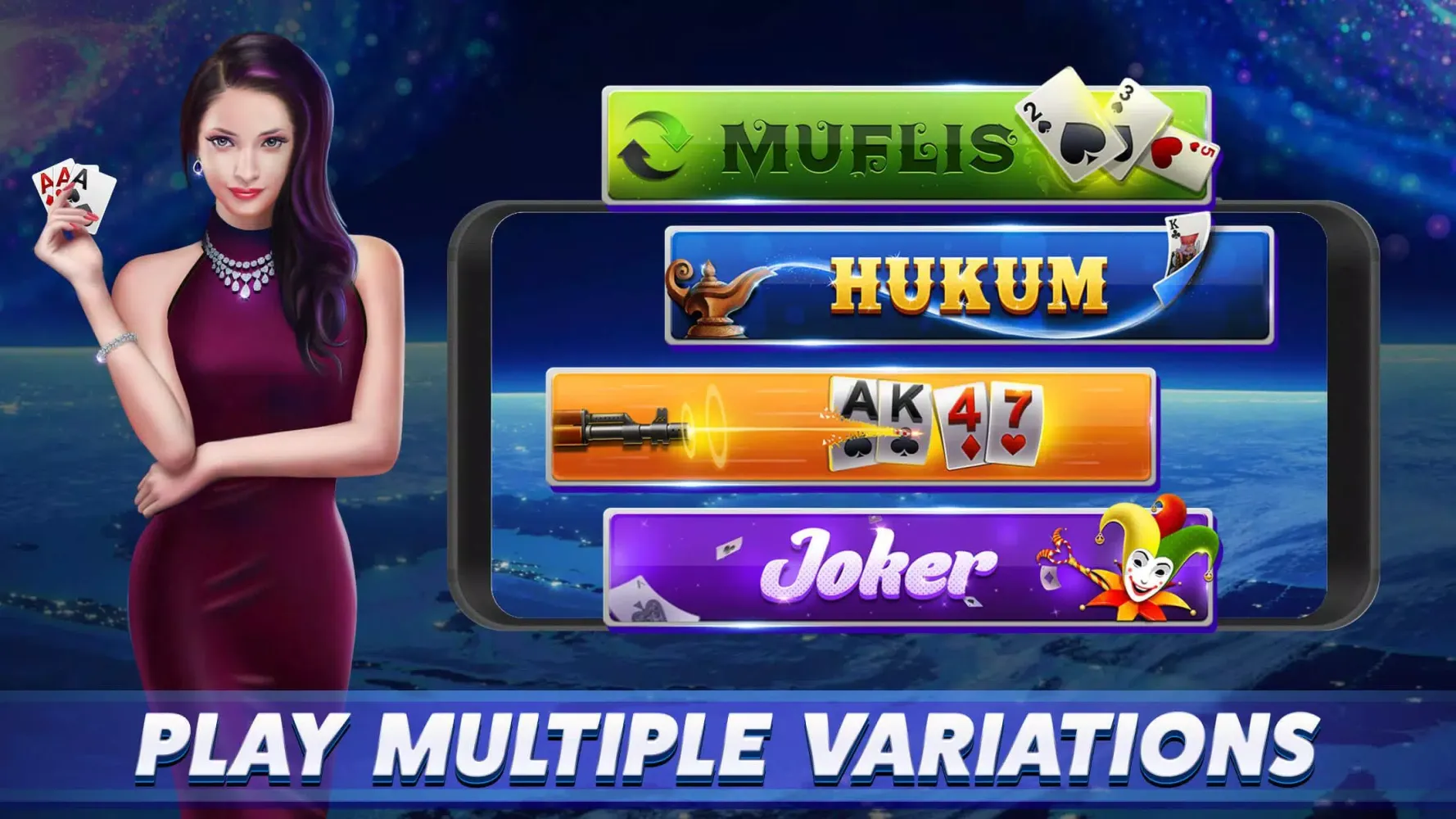 Captures d'écran de Vegas Teen Patti - 3 Card Poke