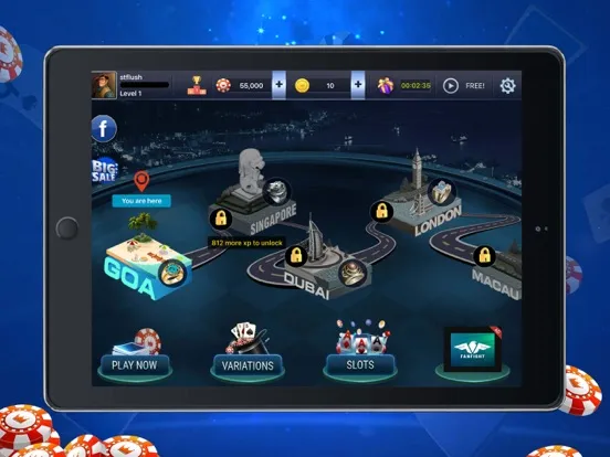 Captures d'écran de Vegas Teen Patti iPad 