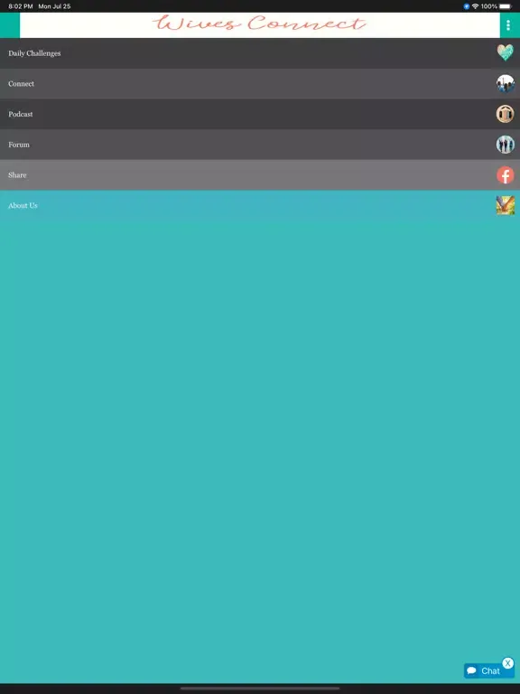 Wives Connect iPad  Screenshots