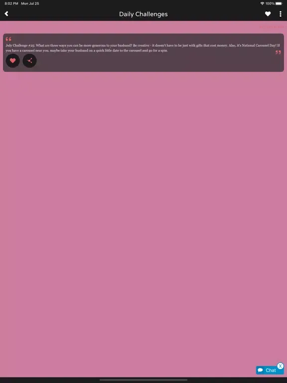 Wives Connect iPad  Screenshots