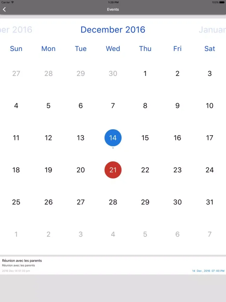ภาพหน้าจอของ Charles Perraut iPad 