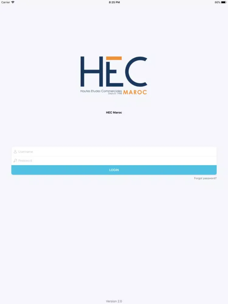 HEC Maroc iPad  স্ক্রিনশট