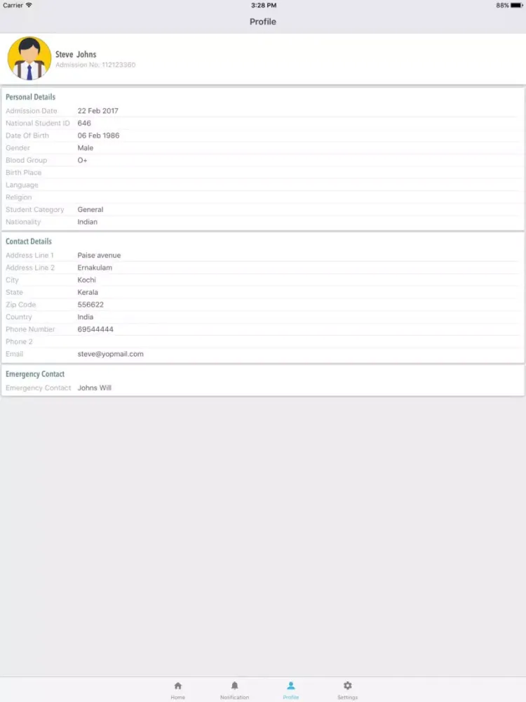 Capturas de pantalla de Ibn Tofail iPad 
