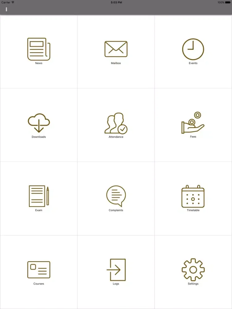 Ảnh chụp màn hình của Laxial App iPad 