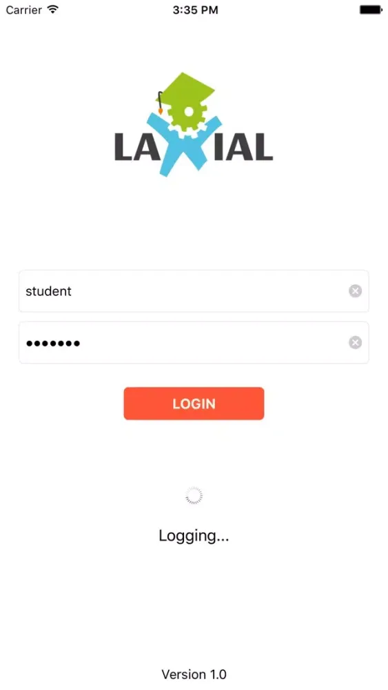 Ảnh chụp màn hình của Laxial App