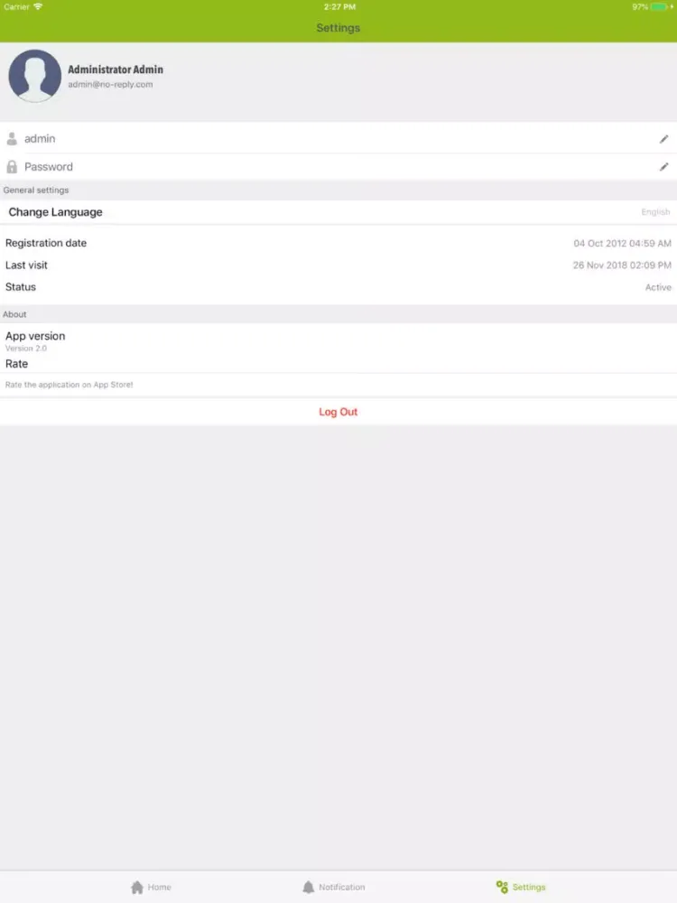 Zrzuty ekranu Madariss Tingis iPad 