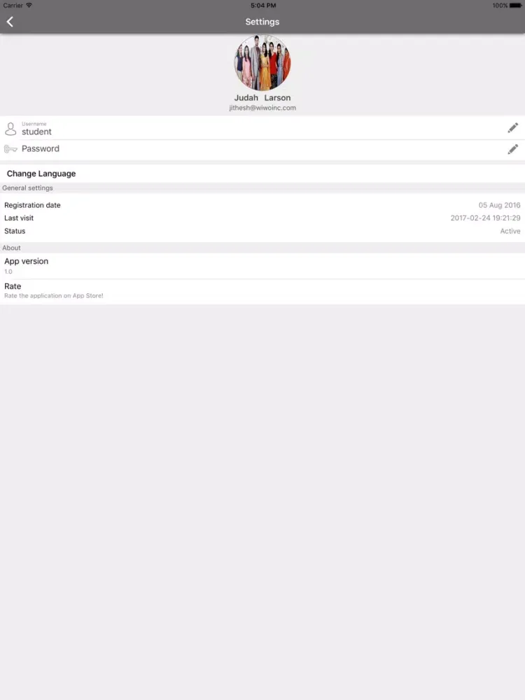 Zrzuty ekranu Neomega iPad 