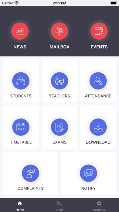 Open-School سکرین شاٹس