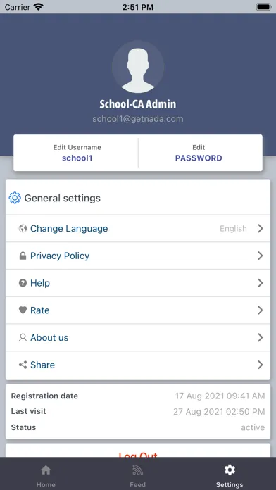 Open-School سکرین شاٹس