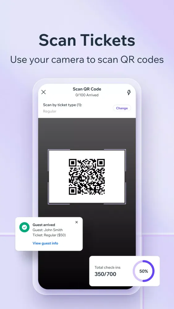 Check-in by Wix Ekran Görüntüleri