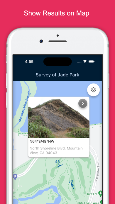 Screenshot di Geology Clinometer: GeoCompass