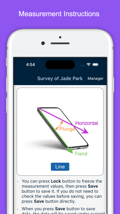 Screenshot di Geology Clinometer: GeoCompass
