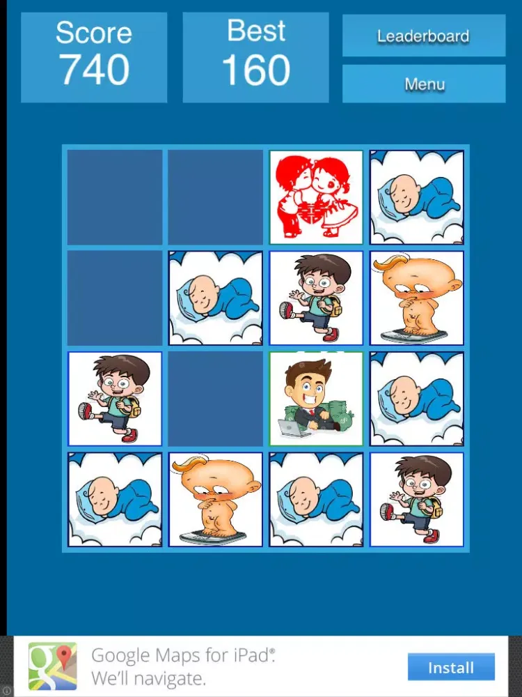 2048 - Human Life iPad  スクリーンショット