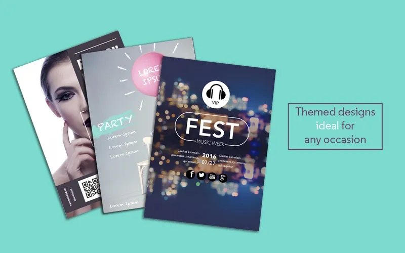 Flyer Templates for Pages Screenshots