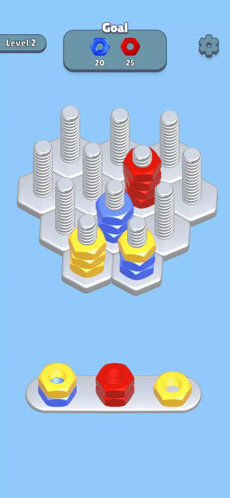 Capturas de pantalla de Bolt Sort Puzzle