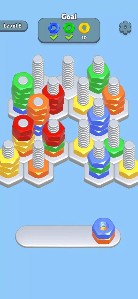 Capturas de pantalla de Bolt Sort Puzzle