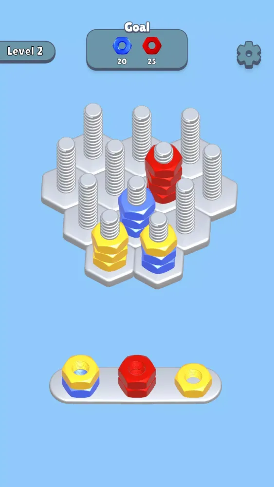 Capturas de pantalla de Bolt Sort Puzzle