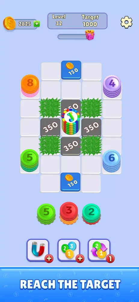 Tangkapan skrin Coin Stack Puzzle