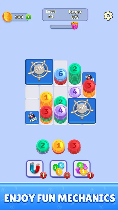 ภาพหน้าจอของ Coin Stack Puzzle