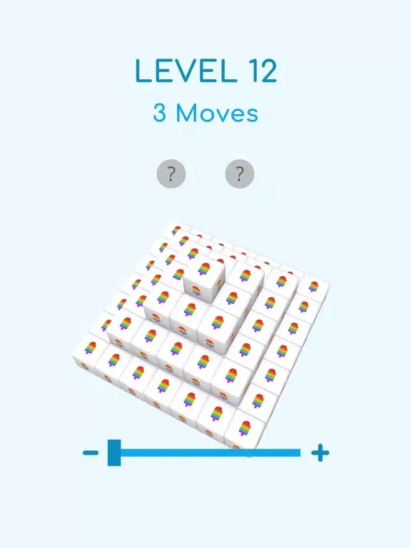 Odd Cube Out iPad  스크린샷