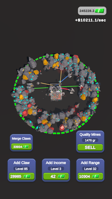 Tangkapan skrin Stone Miner Idle