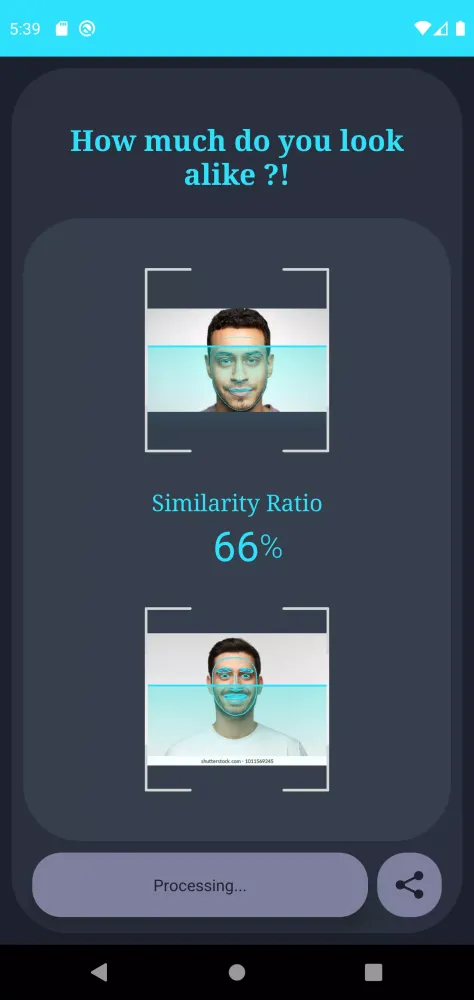 Face Bot (Similar Face Test) 스크린샷