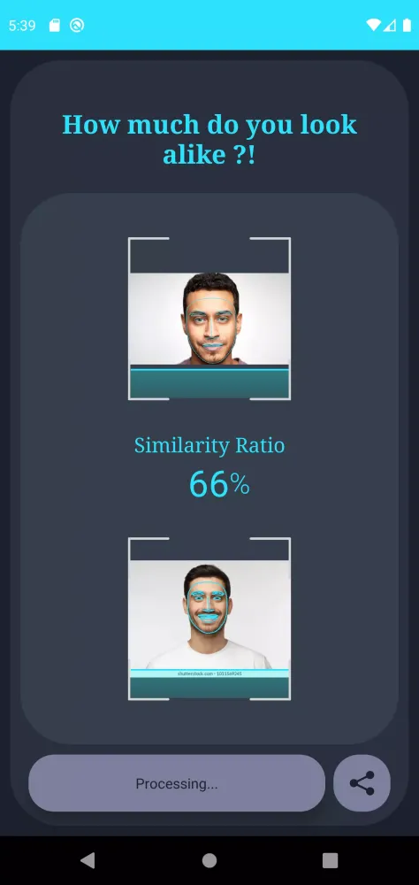Face Bot (Similar Face Test) 스크린샷