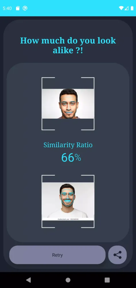 Face Bot (Similar Face Test) 스크린샷