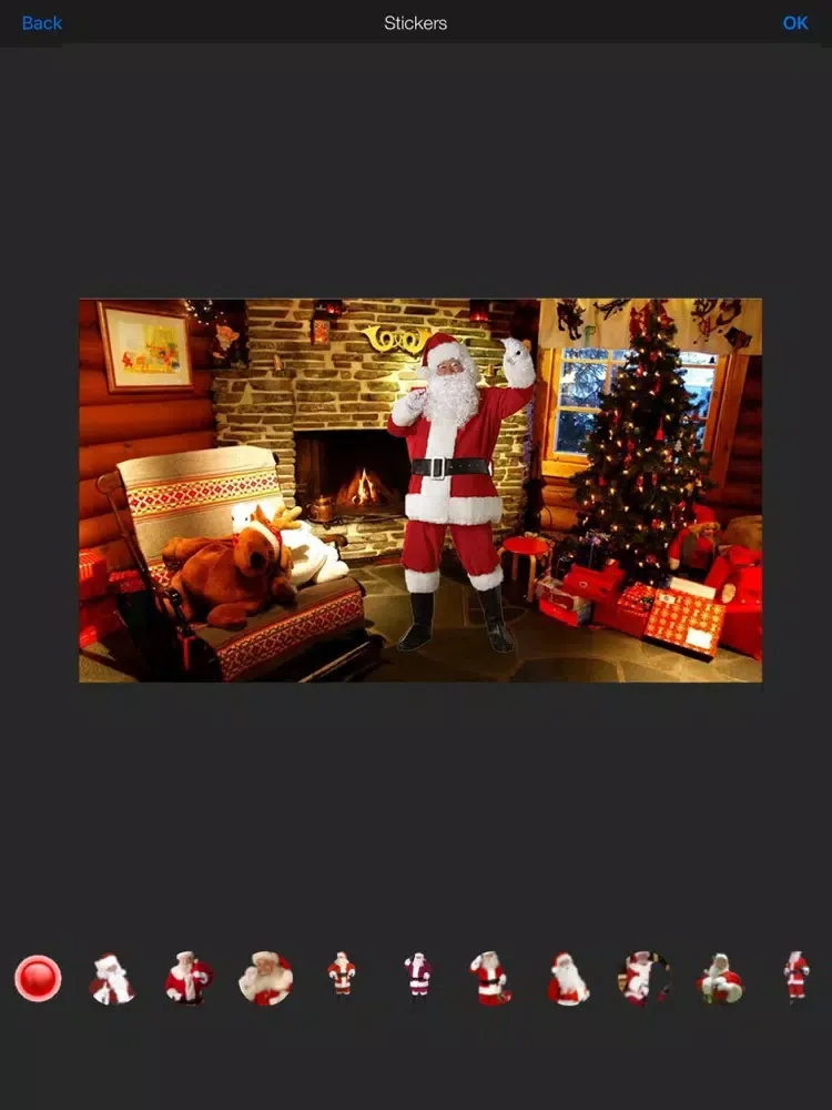 Tangkapan skrin Santa Camera: Catch Santa in your House PNP 2016 iPad 