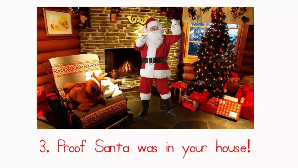 Tangkapan skrin Santa Camera: Catch Santa in your House PNP 2016