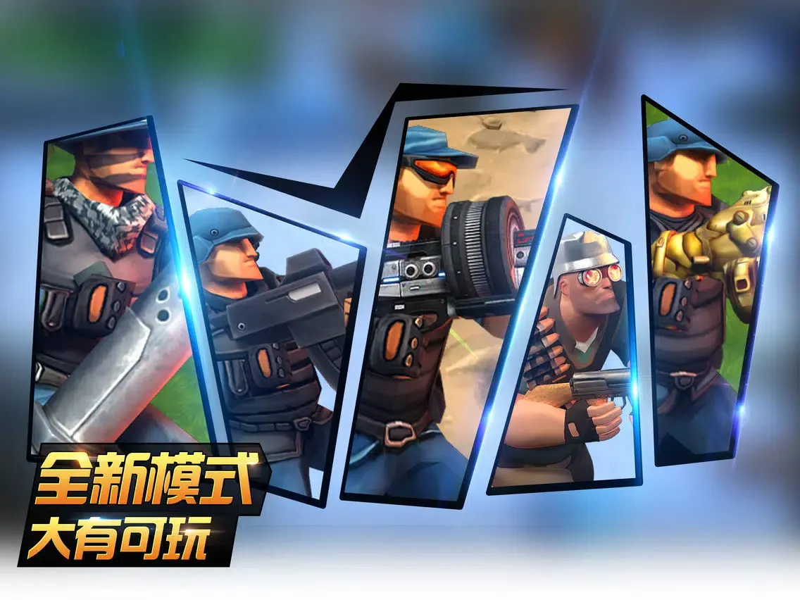 Tangkapan layar Tank Battle with Soldier iPad 