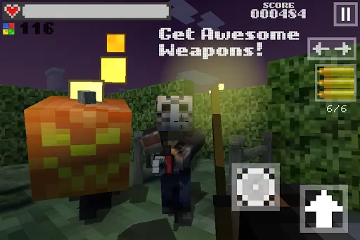 Screenshot di Block Gun 3D: Haunted Hollow