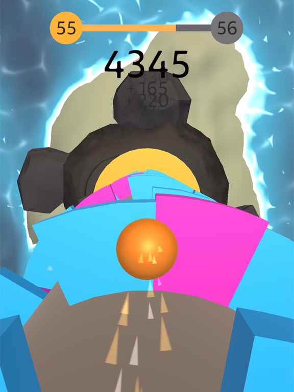 Tangkapan skrin Helix Drop iPad 