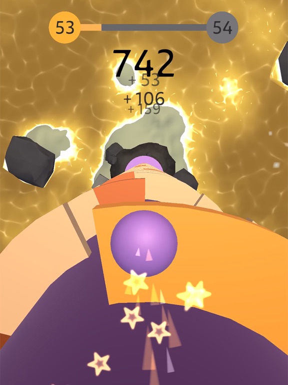 Tangkapan skrin Helix Drop iPad 