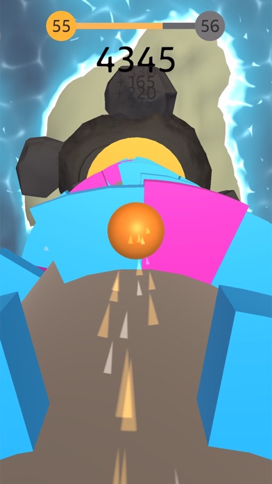 Tangkapan skrin Helix Drop