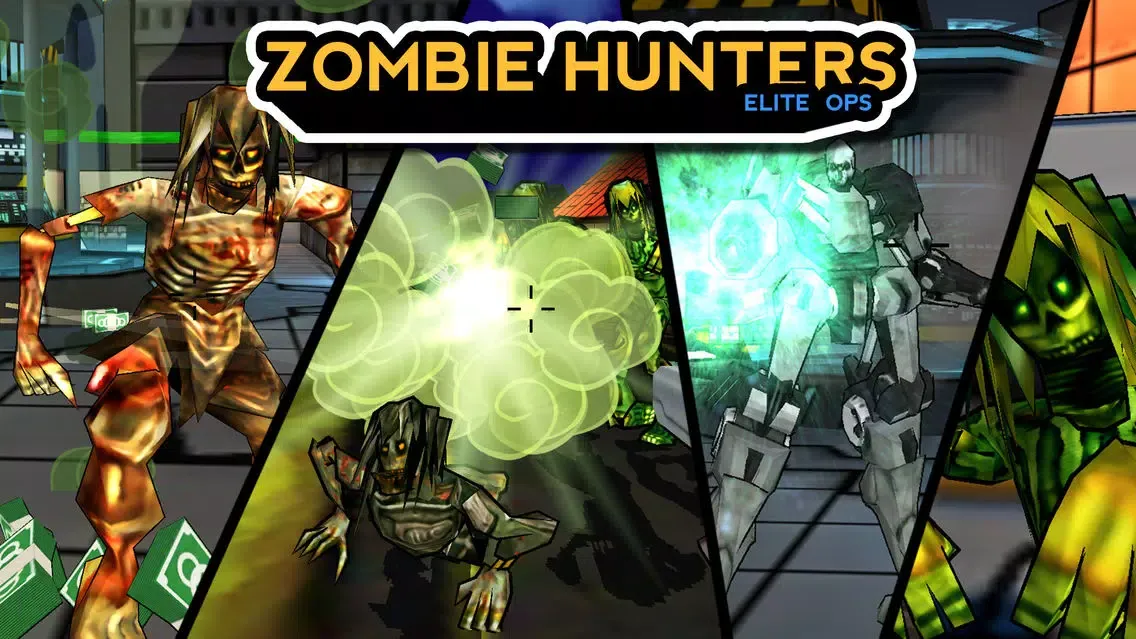 Ảnh chụp màn hình của Zombie Hunters 3D: Elite Ops