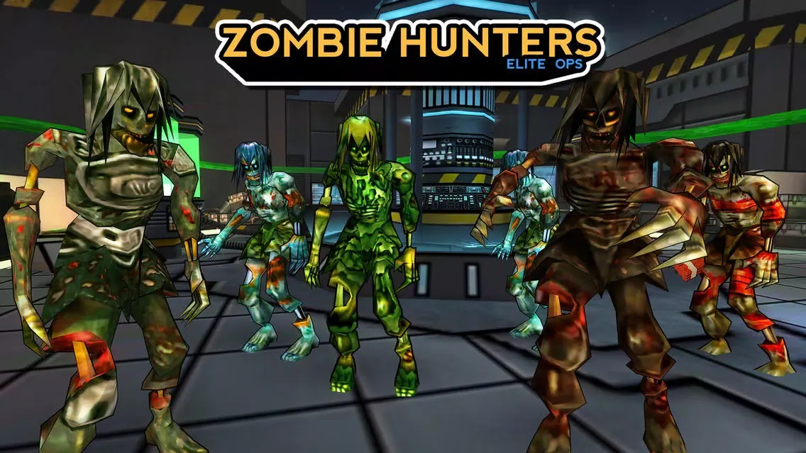 Ảnh chụp màn hình của Zombie Hunters 3D: Elite Ops