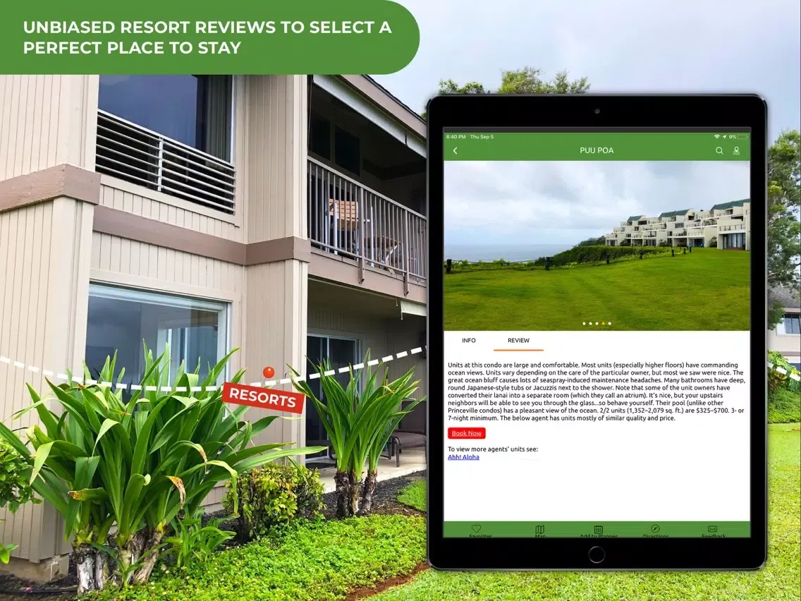 Zrzuty ekranu Kauai Revealed Pocket Guide iPad 