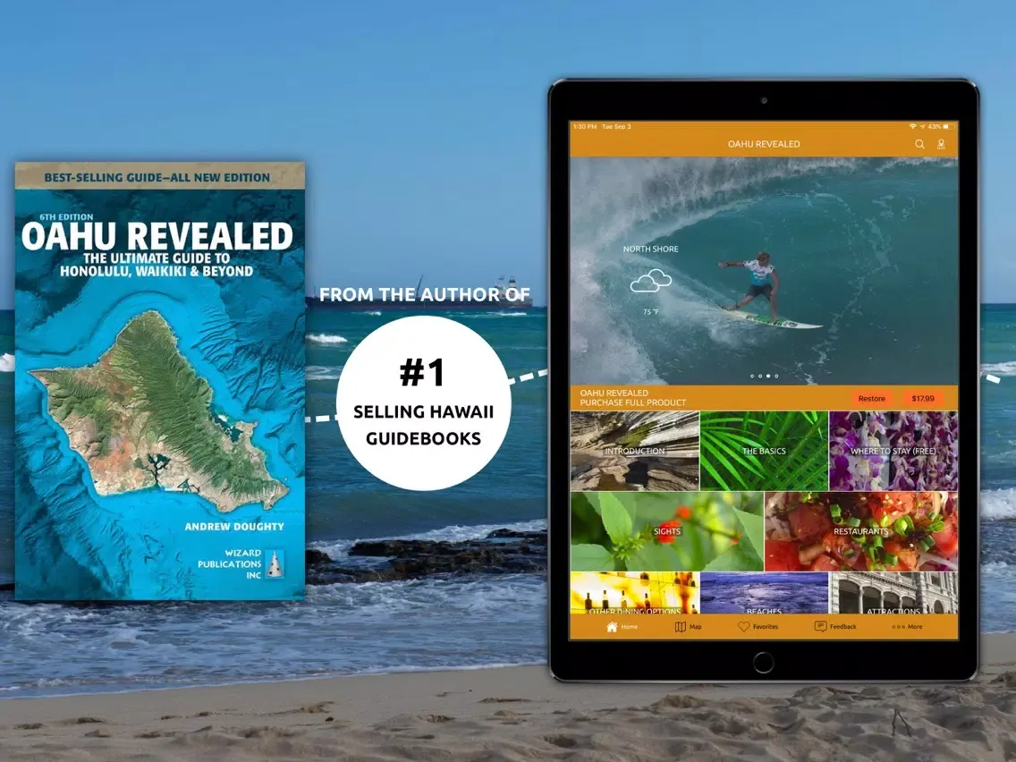 ภาพหน้าจอของ Oahu Revealed Travel Guide iPad 