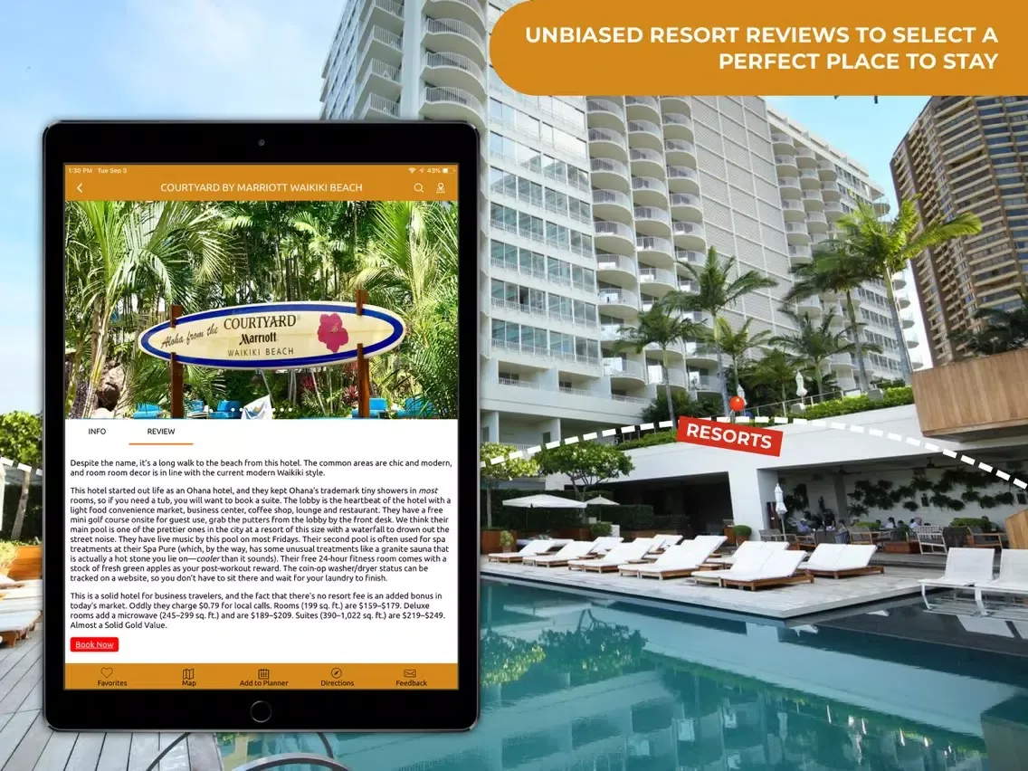 ภาพหน้าจอของ Oahu Revealed Travel Guide iPad 