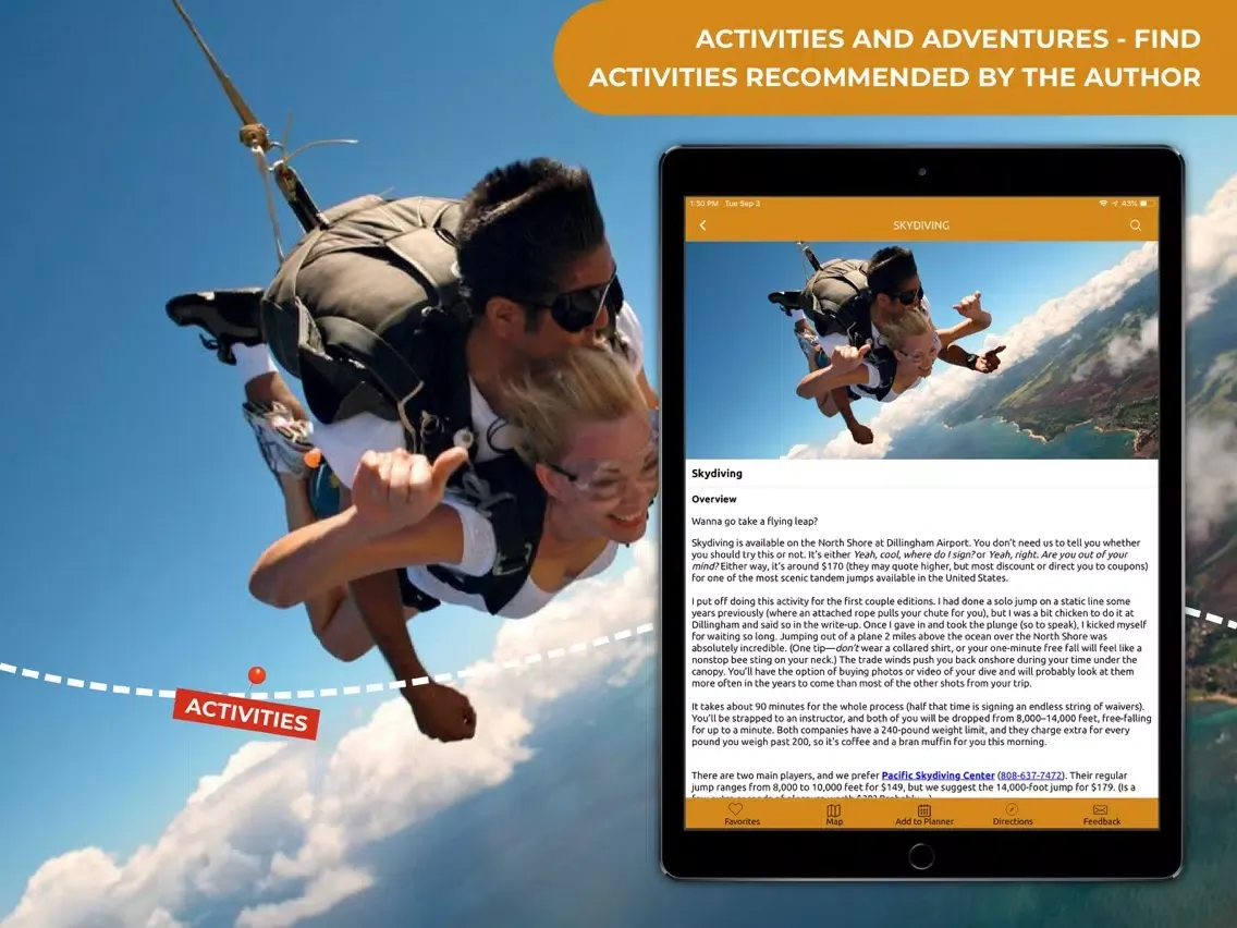 ภาพหน้าจอของ Oahu Revealed Travel Guide iPad 