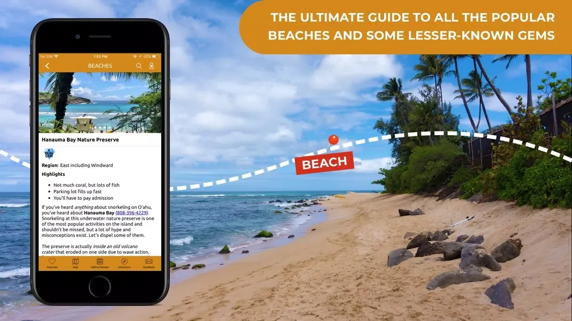 ภาพหน้าจอของ Oahu Revealed Travel Guide