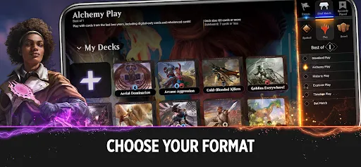 Captures d'écran de Magic: The Gathering Arena
