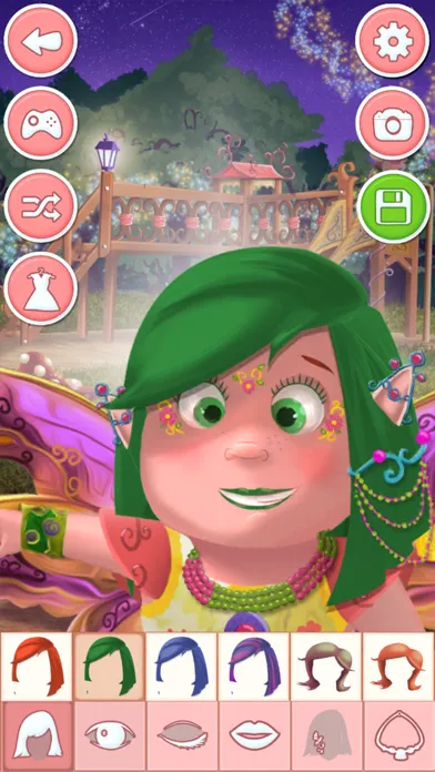 تصاویر Fairy Salon Dress Up and Make up Games for Girls
