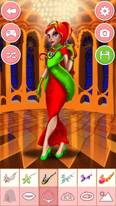 Princess dress-up games - girls make up salon Screenshots