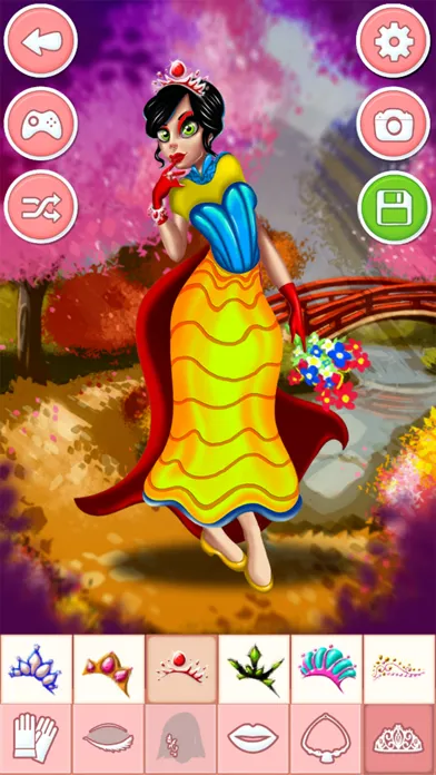 Princess dress-up games - girls make up salon Screenshots