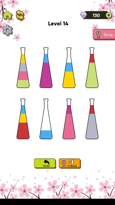 Color Bottle Sort: Water Pour应用截图