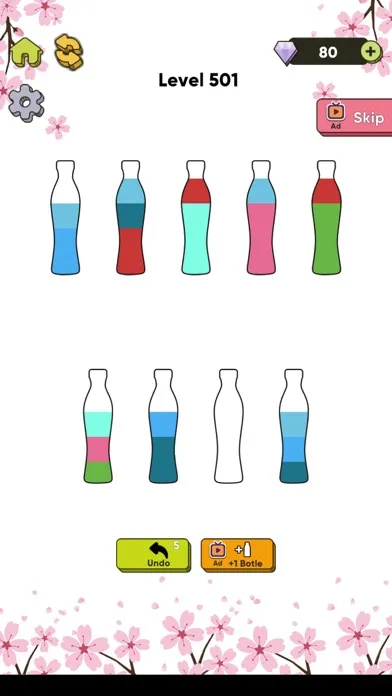 Color Bottle Sort: Water Pour应用截图
