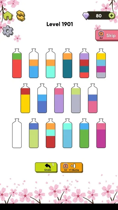Color Bottle Sort: Water Pour应用截图